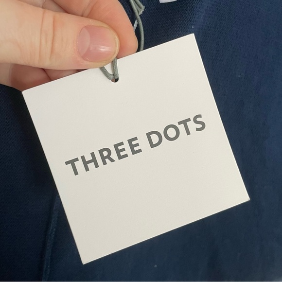 Three Dots x Nordstrom Blue Ombré Long Open Cardigan- Size Extra Small- NWT - Picture 7 of 7